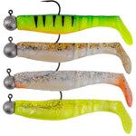 Fishunter ready rigged 8cm/MIX-4 Stk.