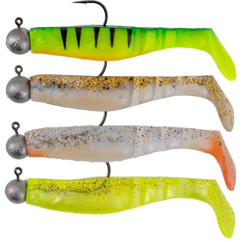 Fishunter ready rigged 8cm/MIX-4 Stk.
