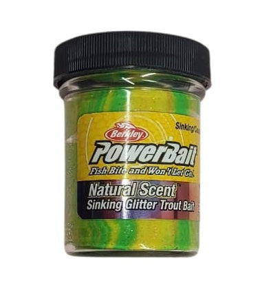 Barkley Power Bait Sinking Glitter Trout Bait