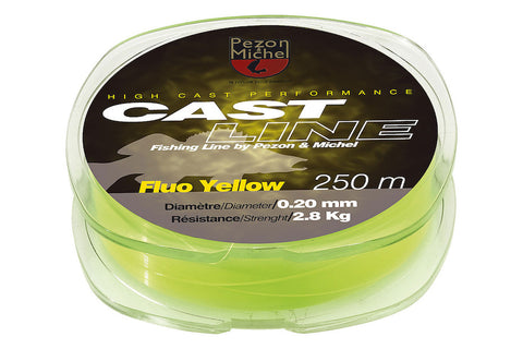 Cast Line Fluo Yellow Pezon Michel