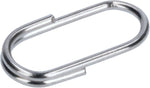 SPLITRING - OVAL SPLIT RING NR. 15 NI - 12 Stk.