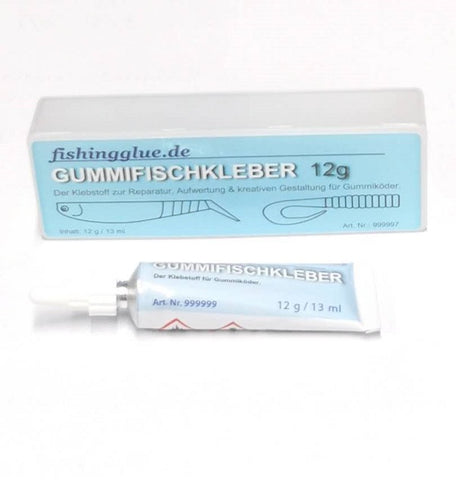 Gummifischkleber