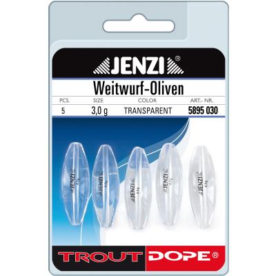 Weitwurf-Oliven 4.0g