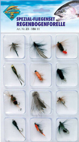 Spezial-Fliegeset Regenbogenforelle